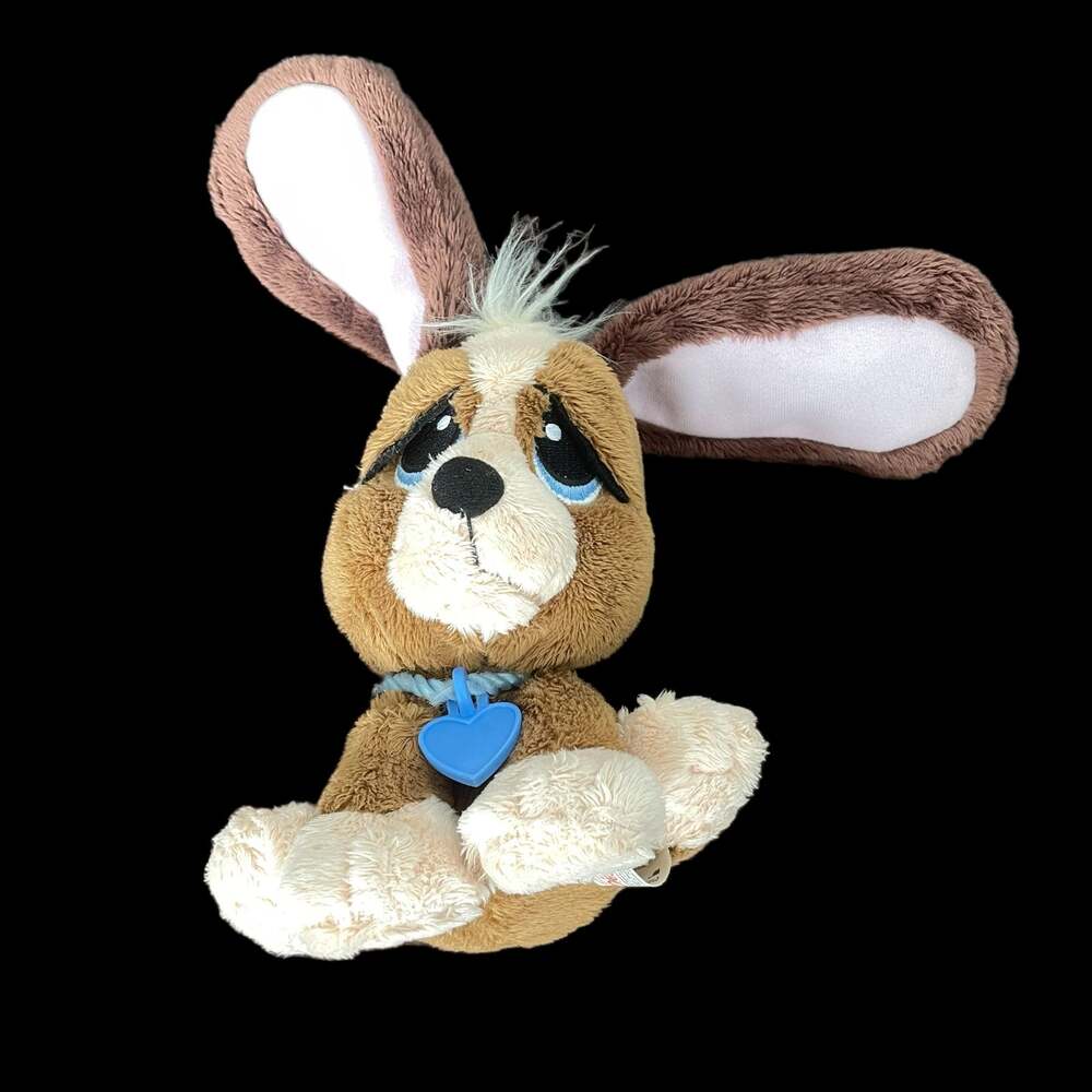 Rescue Pets Plush my epets Hound Dog Basset Beagle Long Ears Sad Puppy Toy 6”